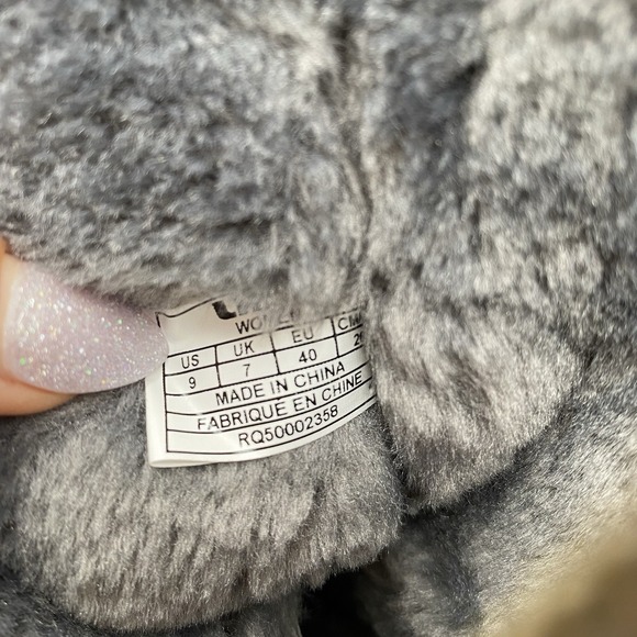 Lamo Women's Suede Fur Lined Mid Calf Boots Blue US 9 Zipper Winter - Picture 7 of 10